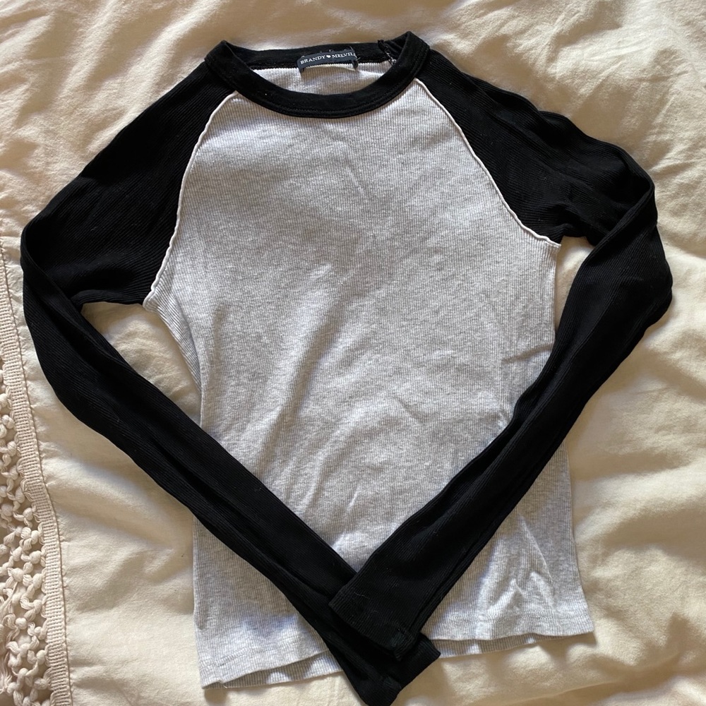 NWOT RARE BRANDY MELVILLE COLOR BLOCK LONG SLEEVE